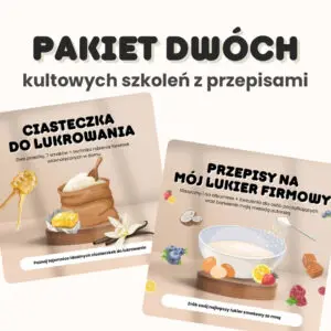 Przepis na lukier i ciasto firmowe