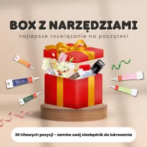 Box z narzędziami + 4 szkolenia jesienne z lukrowania od podstaw