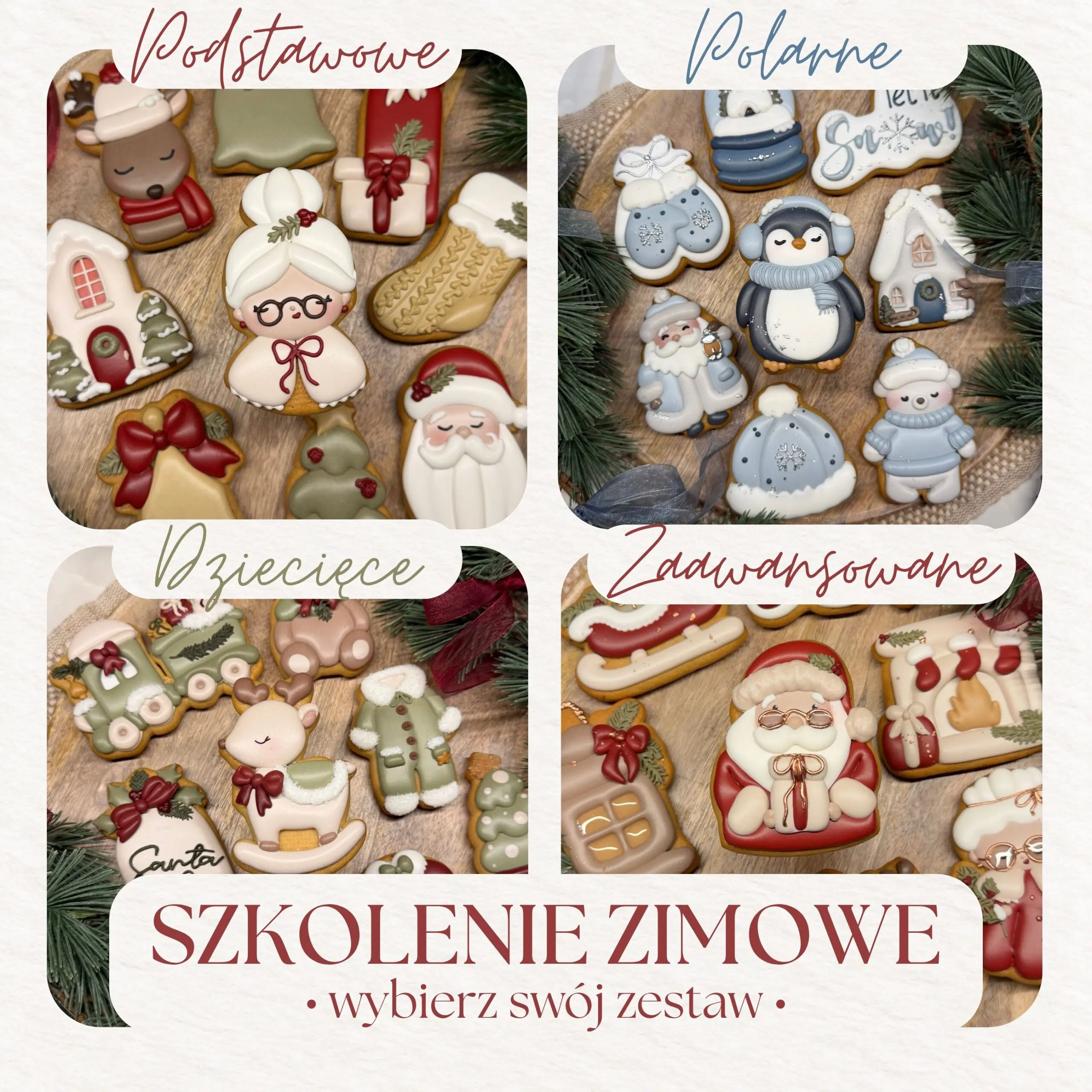 Świąteczne szkolenia z lukrowania